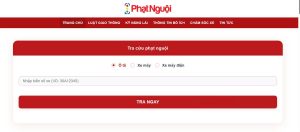 Website Phạt Nguội có giao diện thân thiện, thao tác đơn giản, dễ sử dụng và cho kết quả nhanh chóng