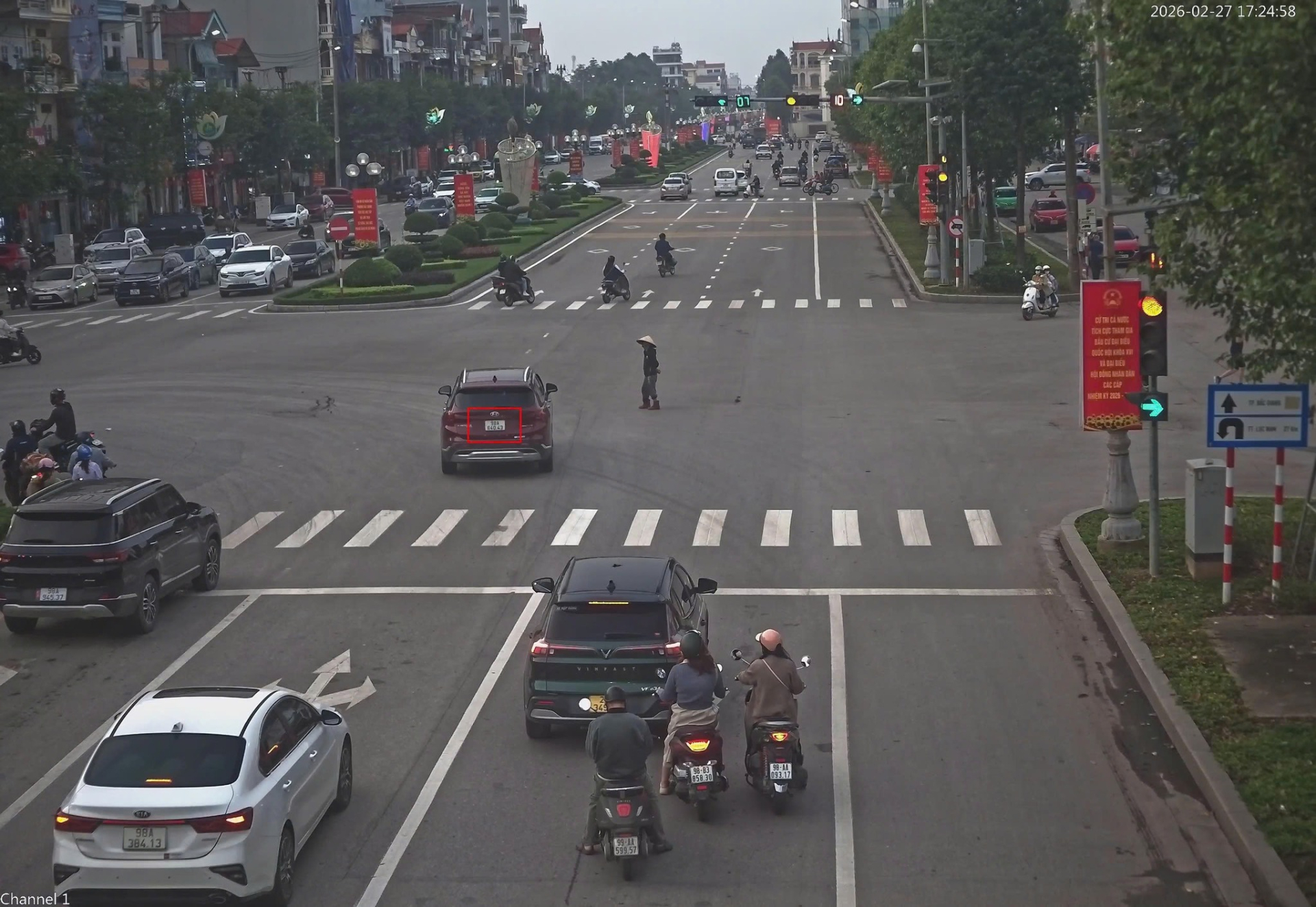 Bắc Ninh: Phạt nguội 471 trường hợp vi phạm giao thông qua camera từ 21–27/02/2026