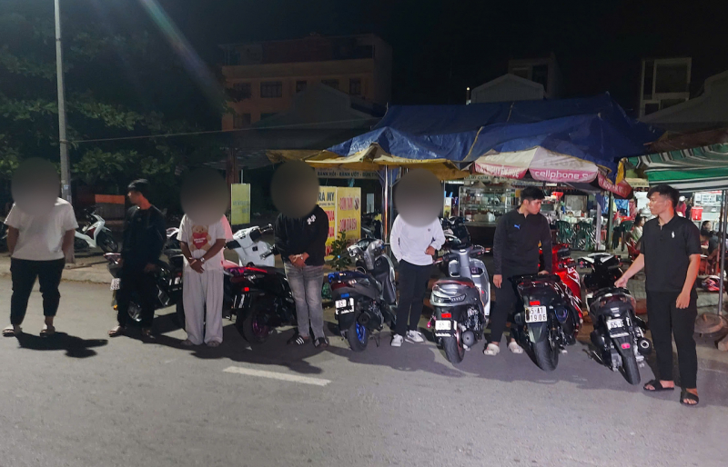 Nhóm thanh niên che biển số để né phạt nguội bị xử lý tại Đồng Tháp.