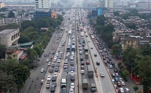 Giờ cao điểm không còn xe tải lớn, giao thông Vành đai 3 trở nên thông thoáng hơn