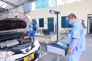 Tra cứu “phạt nguội” khi đăng kiểm phương tiện dự kiến sẽ được thực hiện tập trung trên phần mềm thông báo vi phạm của Cục Đăng kiểm Việt Nam. Ảnh: VGP.